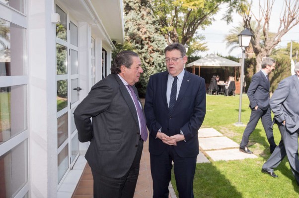 Almuerzo de la Asociación Valenciana de Empresarios en Alicante con Ximo Puig (fotos RAFA MOLINA)
