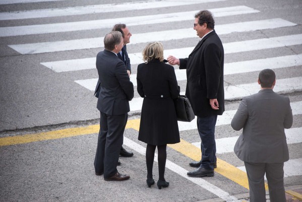 La Reina Sofia visita el Banco de Alimentos de Alicante (fotos RAFA MOLINA)