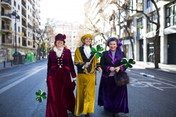 Cabalgata de las 'Magues de Gener' en València (Fotos: ESTRELLA JOVER)