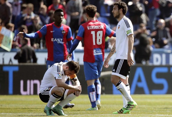 Un Valencia CF indigno y un Levante con casta