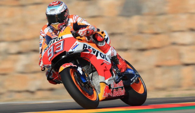 Márquez gana en Motorland Alcañiz