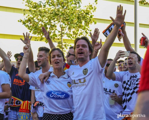 28 Grados y un 73% de humedad al comienzo del Villarreal-Valencia