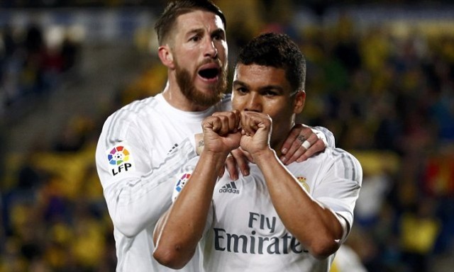 Un gol de Casemiro salva al Real Madrid en Las Palmas