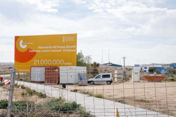 Alicante obtiene las dos últimas parcelas y despeja la finalización de la Vía Parque a la espera de Adif