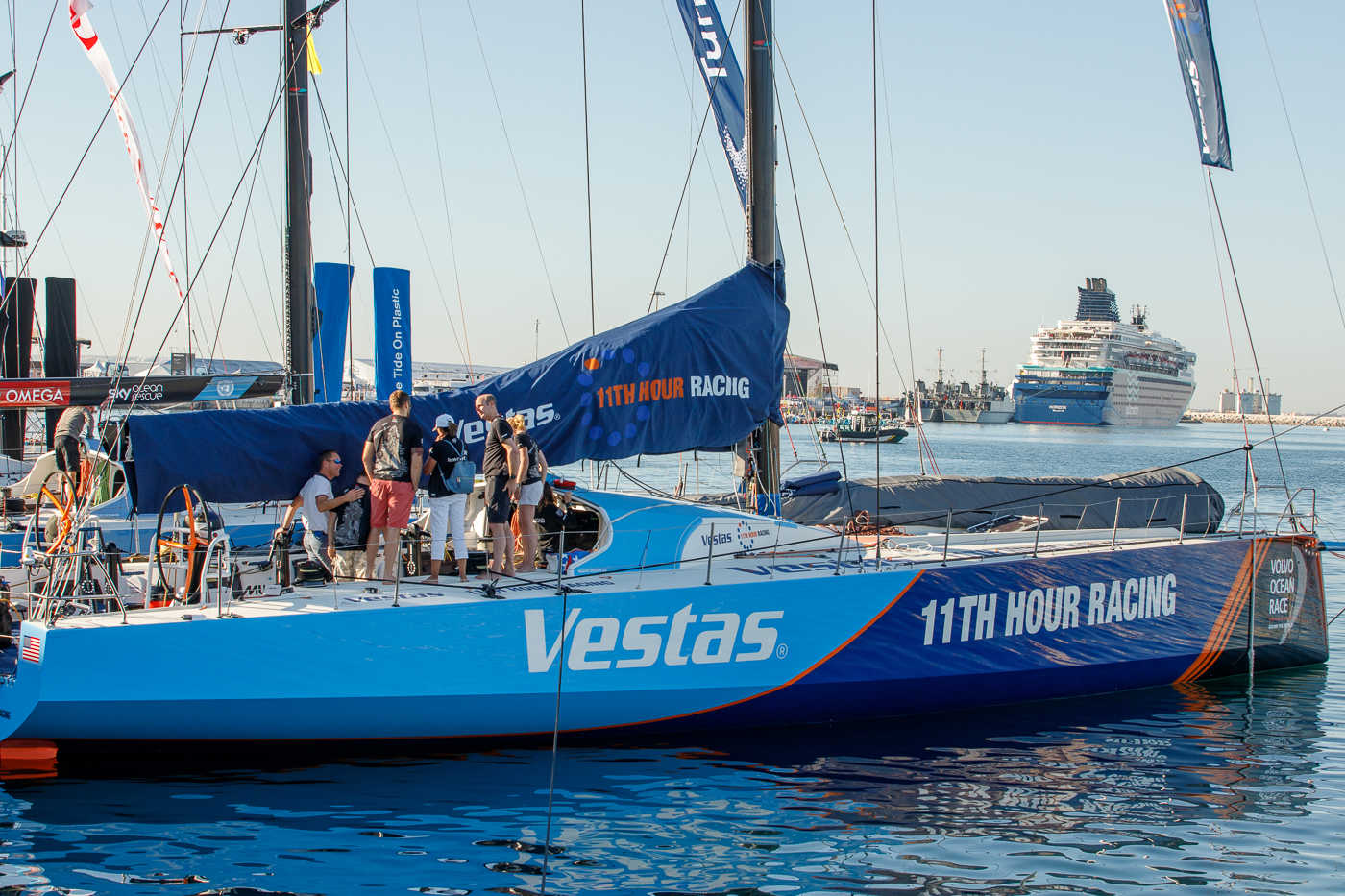 Día Solidario en el Race Village de la Volvo (fotos PEPE OLIVARES)