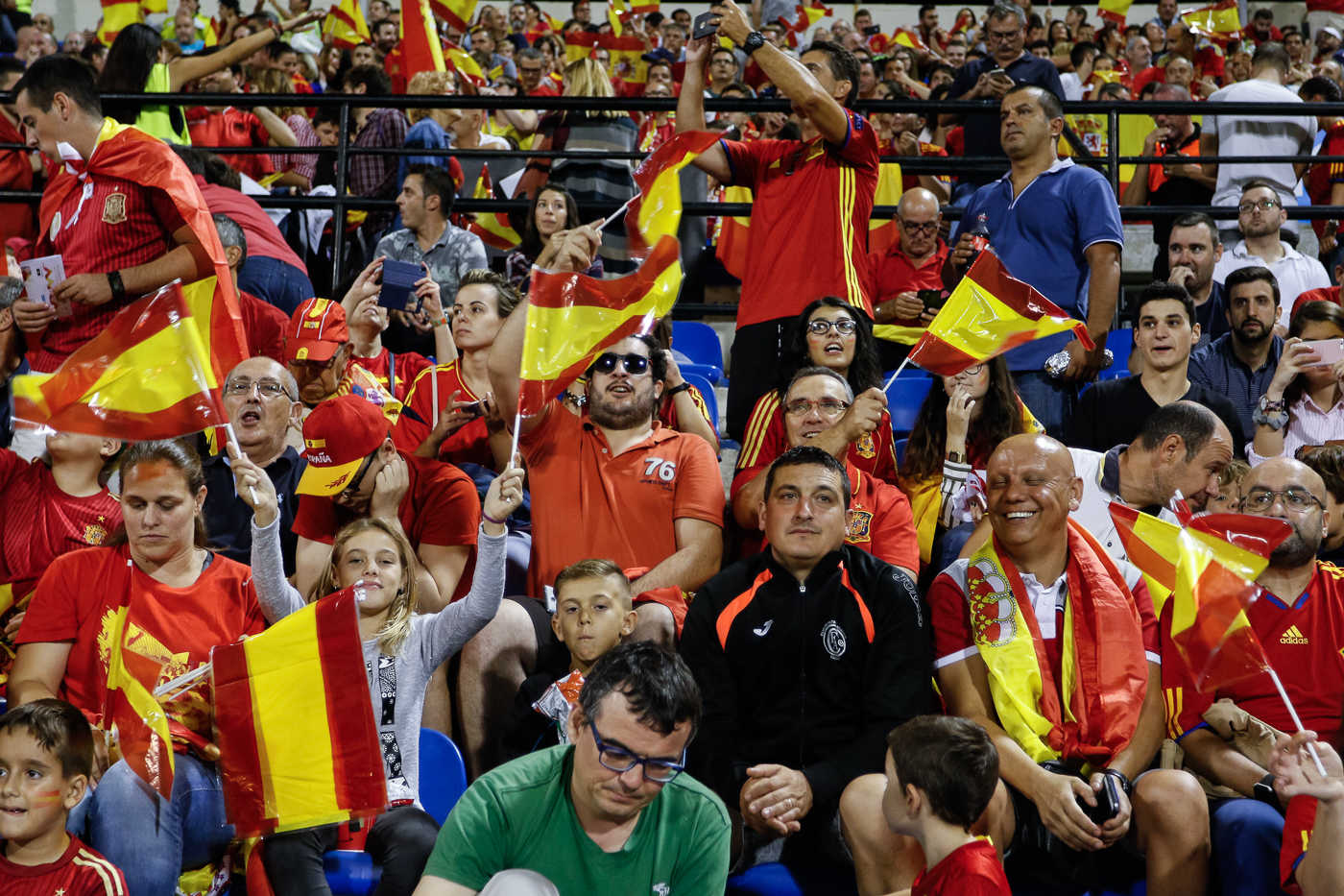 España-Albania. Estadio José Rico Pérez (Fotos PEPE OLIVARES)