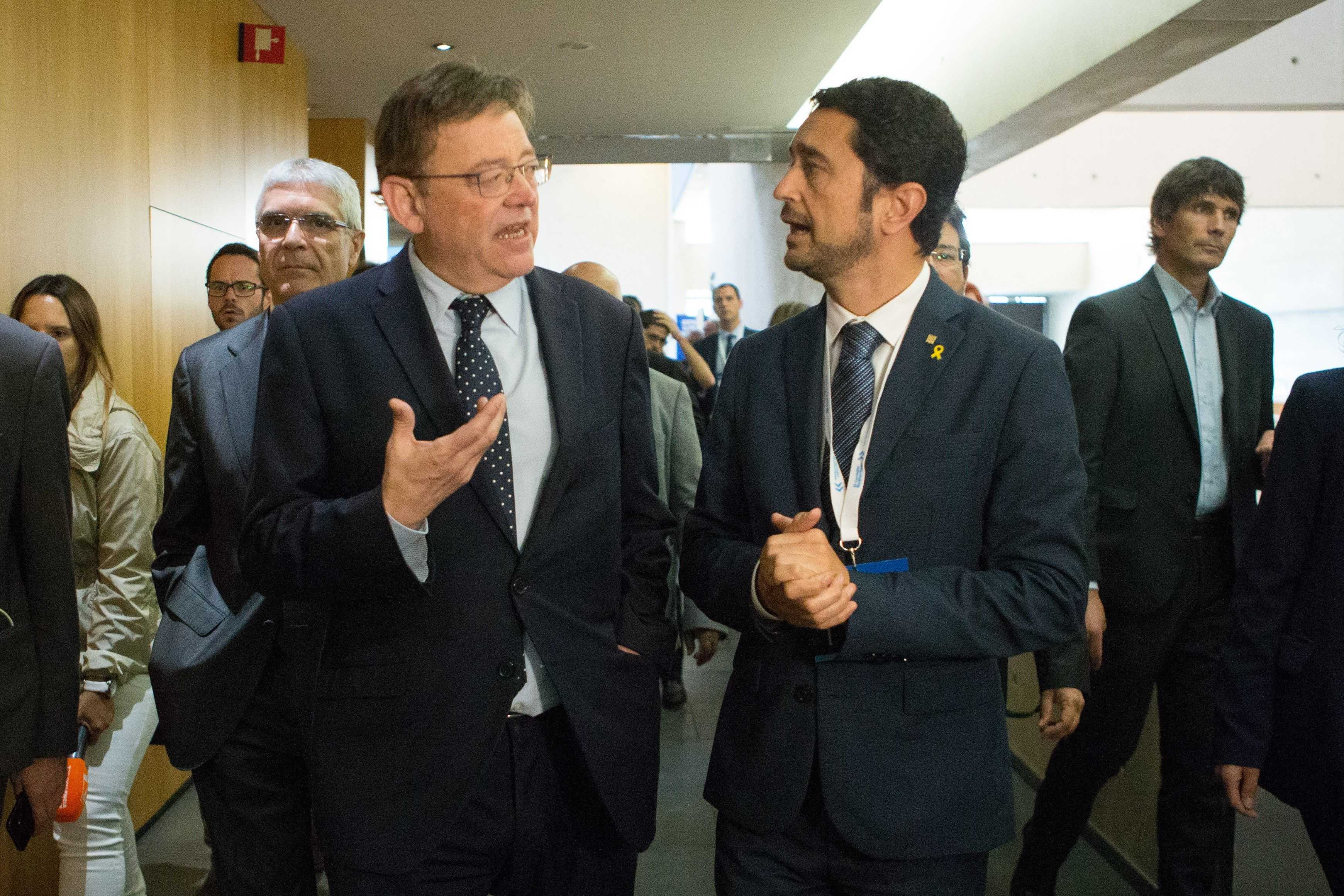 Puig se harta de tender puentes con Cataluña