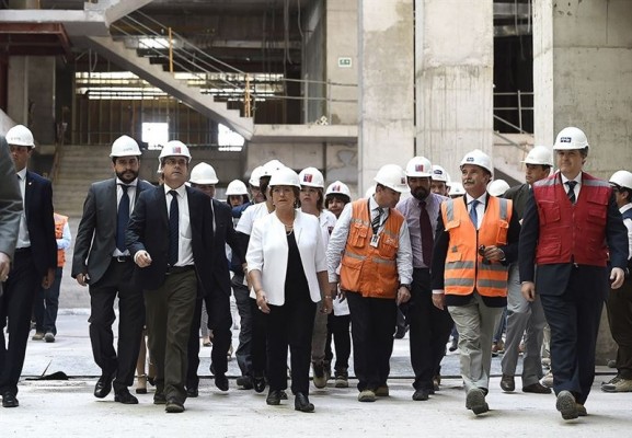 Sacyr acelera en Chile en la construcción del mayor hospital del país andino