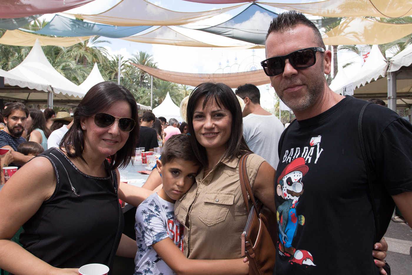 Mascletà de las fiestas de Elche. Viernes 11 de agosto (fotos PEPE OLIVARES)