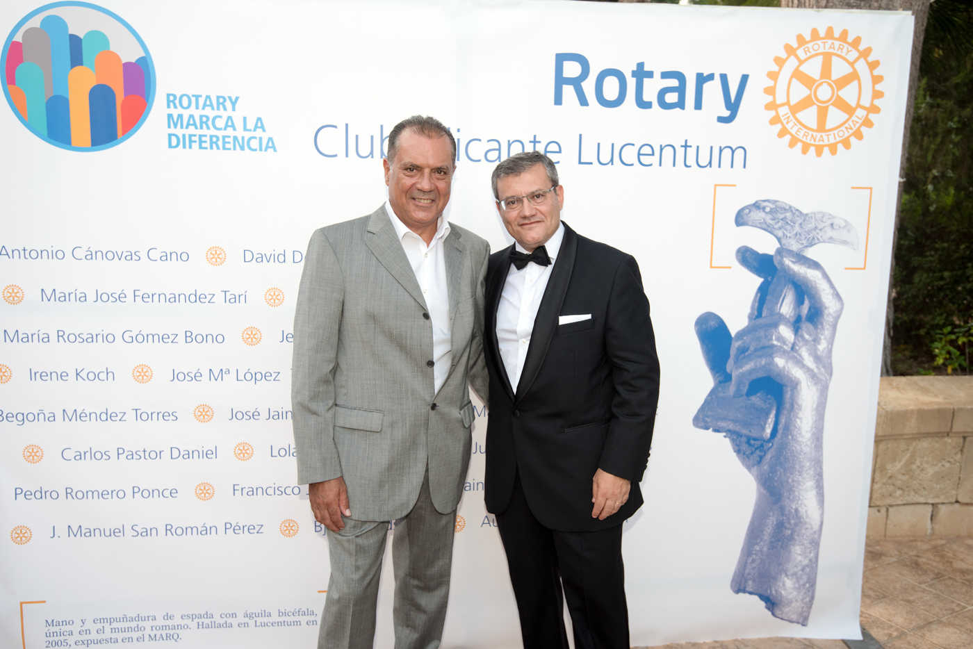 Acto de constitución del Rotary Club Alicante Lucentum (Fotos: RAFA MOLINA)