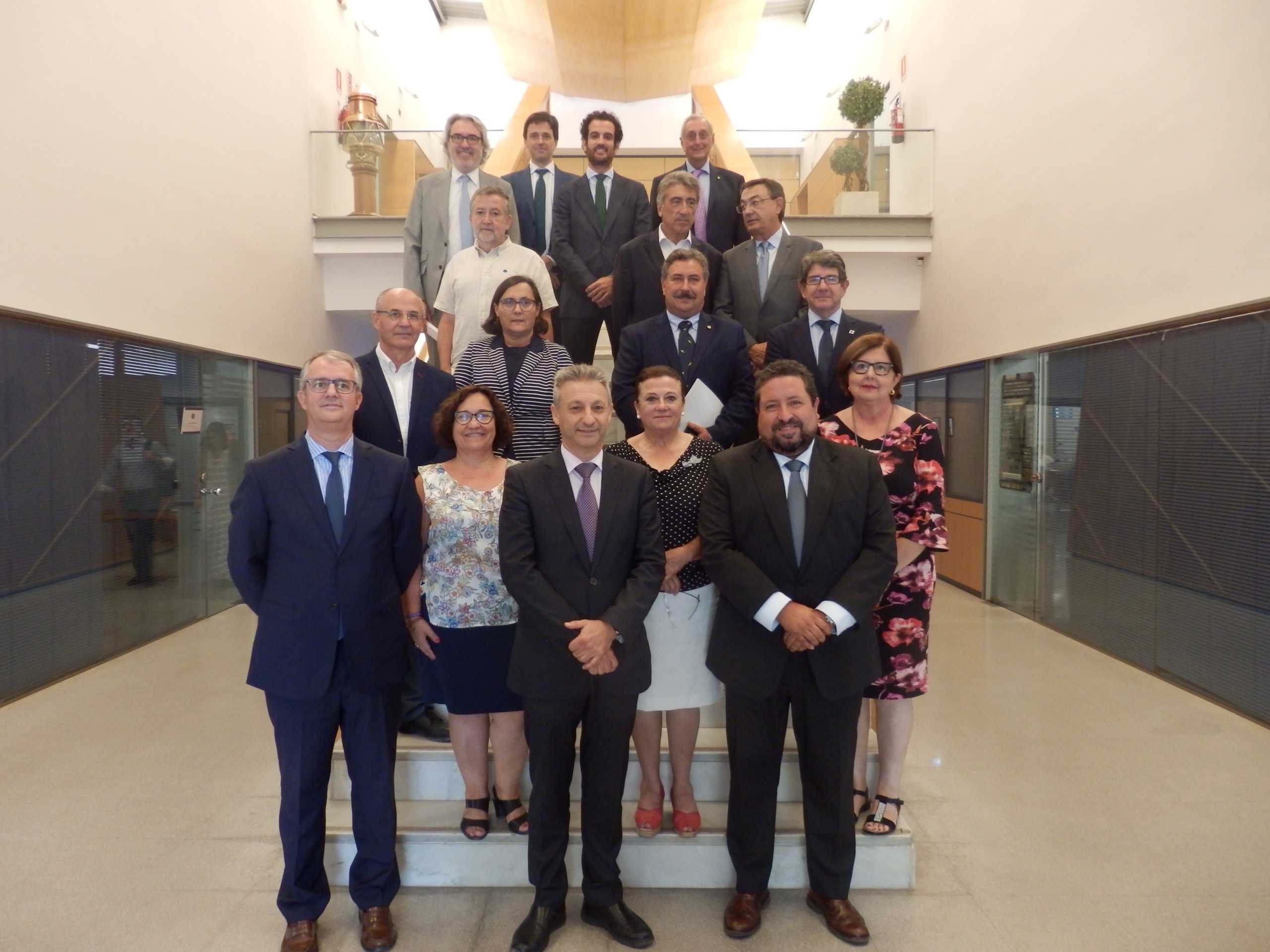 Este ha sido el último consejo de administración de PortCastelló para el actual director, Roberto Arzo. - 