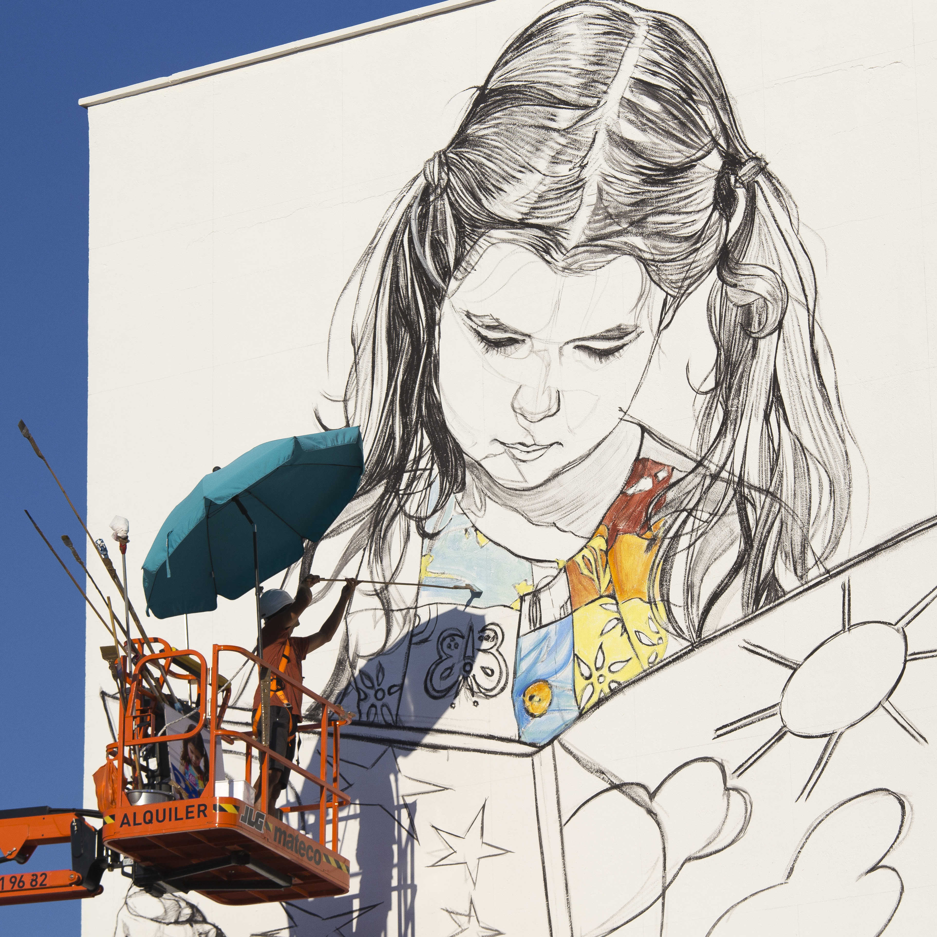 De cómo el arte de Lonjedo llenará de magia un colegio de barrio