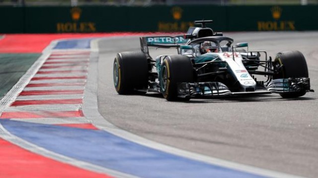Hamilton se divierte en Sochi