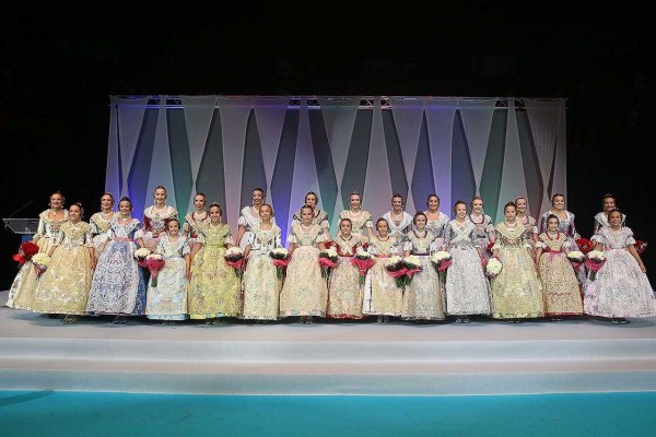 Estas son las candidatas a Fallera Mayor y Fallera Mayor Infantil de València 2019