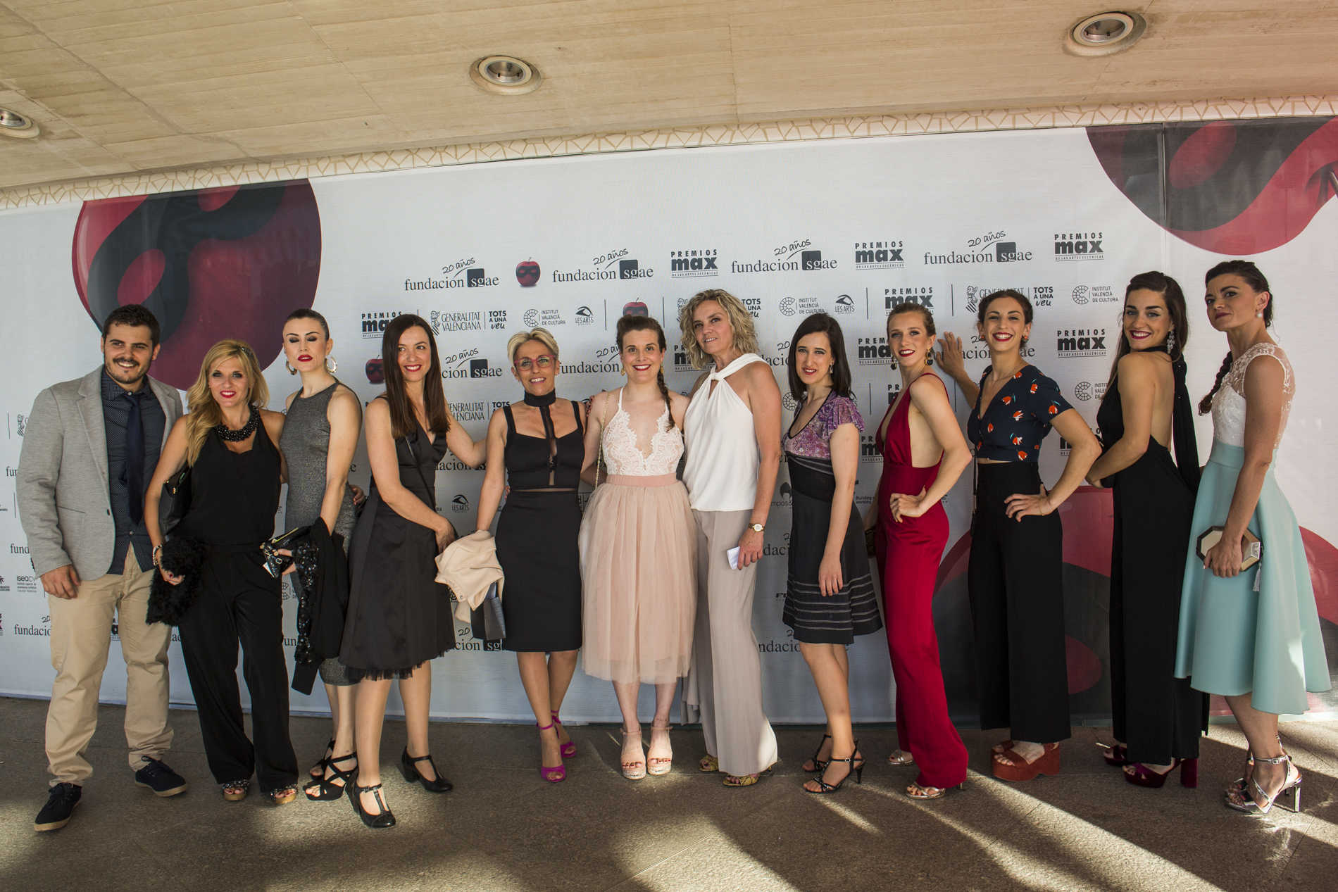 XX Premios Max en el Palau de les Arts de València. Photocall (Fotos: EVA MÁÑEZ)