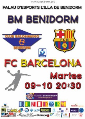 Los abonados del Benidorm pagarán cinco euros para ver al Barcelona

