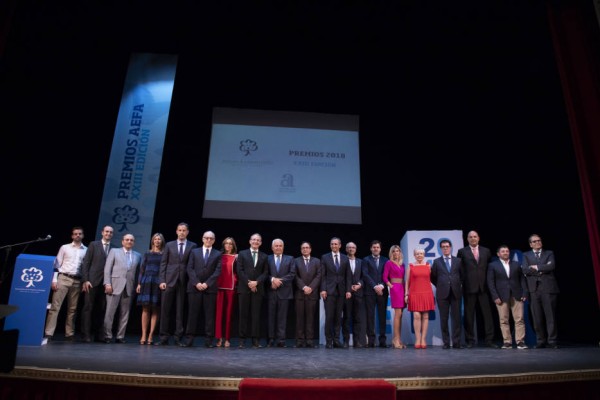 Así son las ganadoras de los Premios Aefa 2018: Alzis, Envases Durá y Autocares Martínez