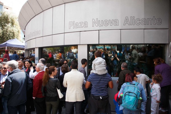 Inauguración del Acuario de la Plaza Nueva de Alicante (fotos PEPE OLIVARES)