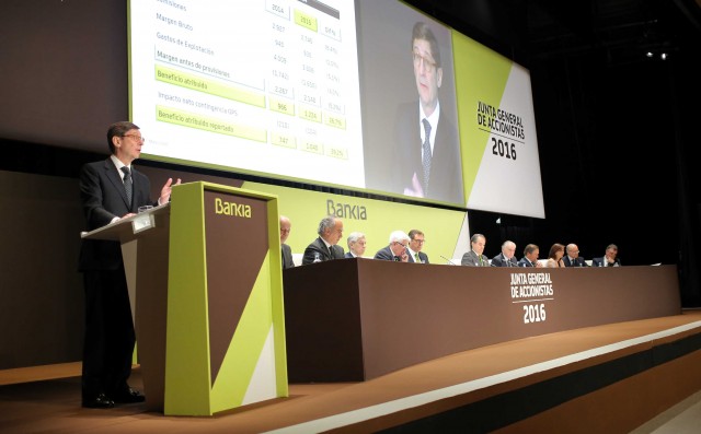 Era de esperar: los accionistas de Bankia aprueban cobrar el segundo dividendo de la historia del banco