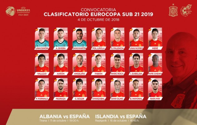 Carlos Soler, convocado con la selección sub21