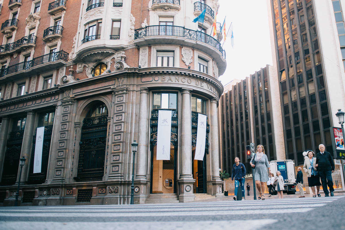 Antigua Sede de Banco de Valencia. Foto: KIKE TABERNER - 