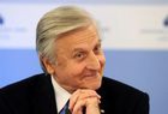 El Euro Stoxx50 y el CAC francés, los únicos índices que bajan en la 'era Trichet'