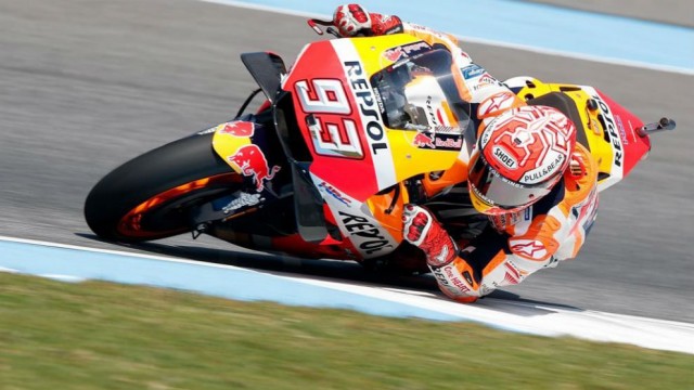 Márquez se ´levanta´ y vuela en Tailandia
