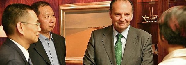 Altos cargos de la Administración china visitan a Morata en la Cámara de Comercio de Valencia