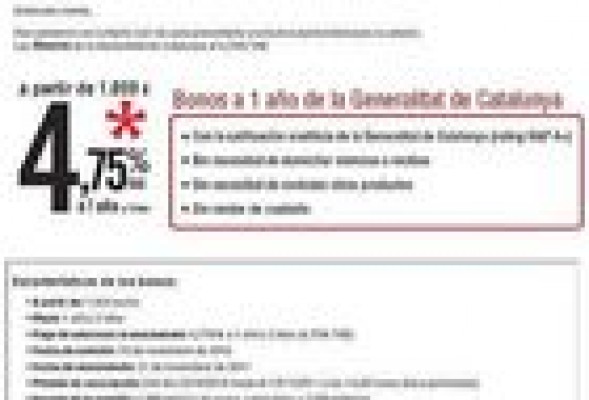 Al Consell se le complica la colocación de 'bonos patriotas'
