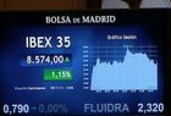 El Ibex 35 despide la sesión con una subida del 0,5%