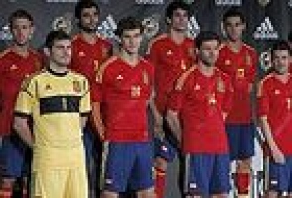 España ya tiene camiseta para la Eurocopa