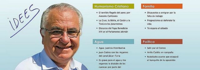 Juan Cotino se pasa al <strong>centro</strong>