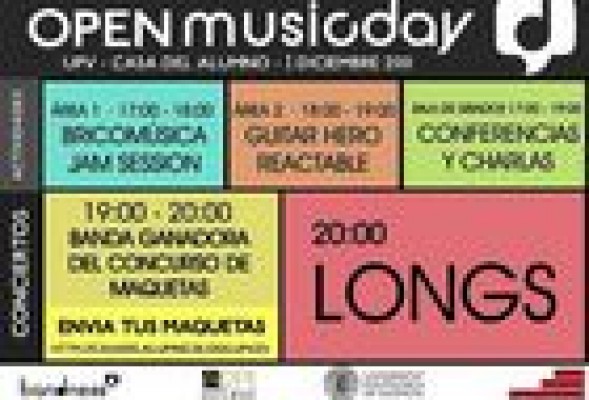 La Universidad Politécnica de Valencia acoge el Open Music Day