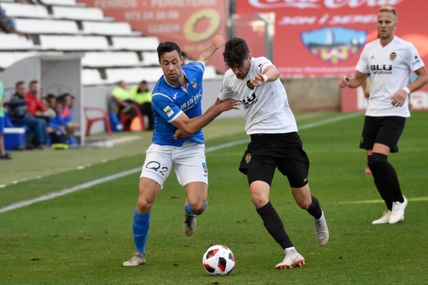 El Valencia Mestalla pierde a domicilio contra el Lleida