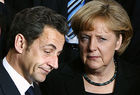 Sarkozy y Merkel pactan reforma de Tratados para incluir multar a los países endeudados