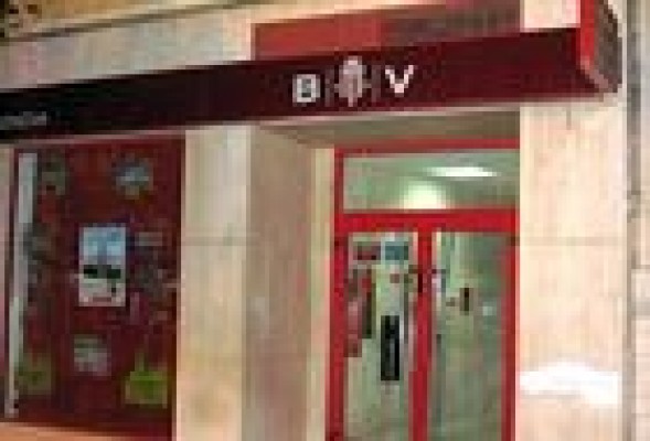 Banco de Valencia retoma la senda bajista, pero con poco volumen
