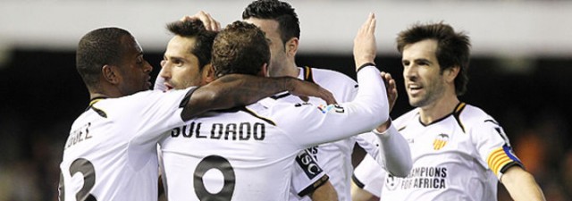 El Valencia gana al Málaga