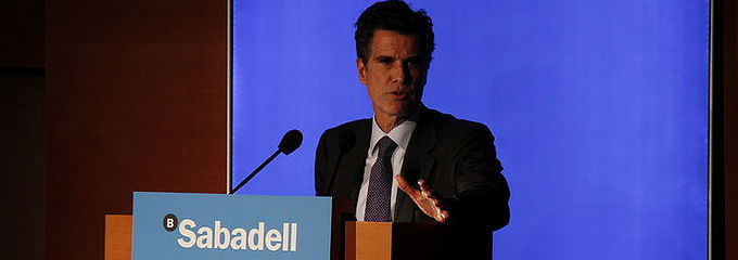 Jaume Guardiola, consejero delegado de Banco Sabadell - 
