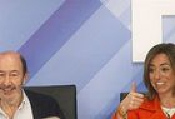 Rubalcaba y Chacón aprovechan el Comité Federal del PSOE para recabar avales