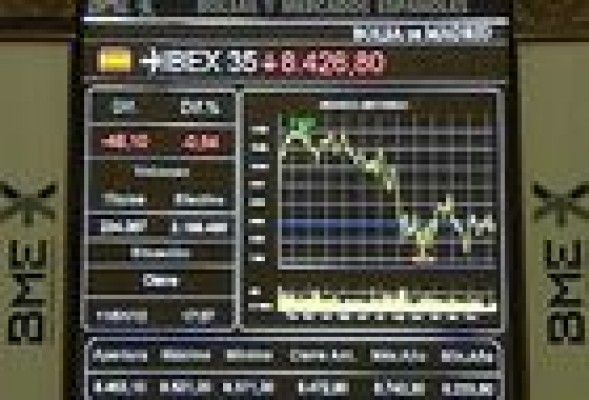 El Ibex dejó escapar una subida de un 1,8% para cerrar en tablas