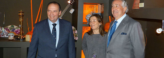 Morata, Casanova, Rubio y Ordiñaga, en la subasta para la Casa de Caridad 