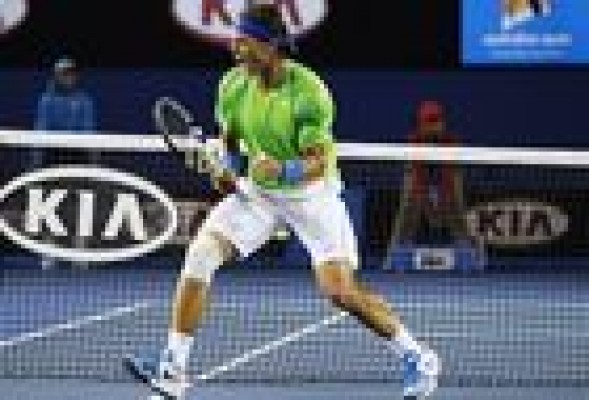 Nadal y Federer semis australia