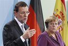 Merkel aplaude las reformas de Rajoy, que pide fondos europeos para el empleo