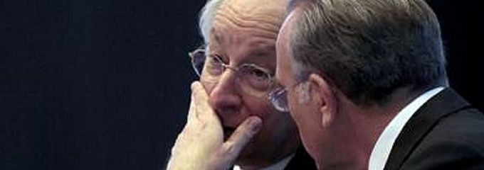 Juan María Nin e Isidre Fainé - 