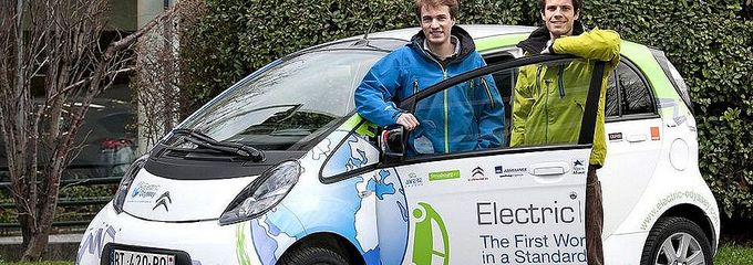 <strong>Citroën C-Zero</strong>, primer eléctrico en dar la vuelta al mundo