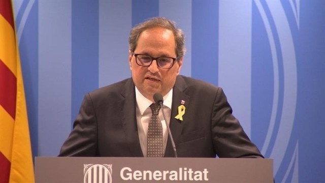 Puig sobre el mensaje de Torra: 
