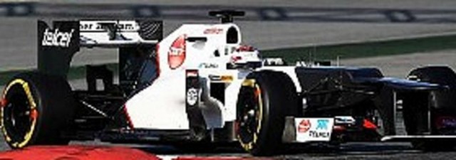 Kobayashi marca el mejor tiempo de la semana en Montmeló 