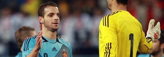 España golea a venezuela con hat-trick de Soldado 