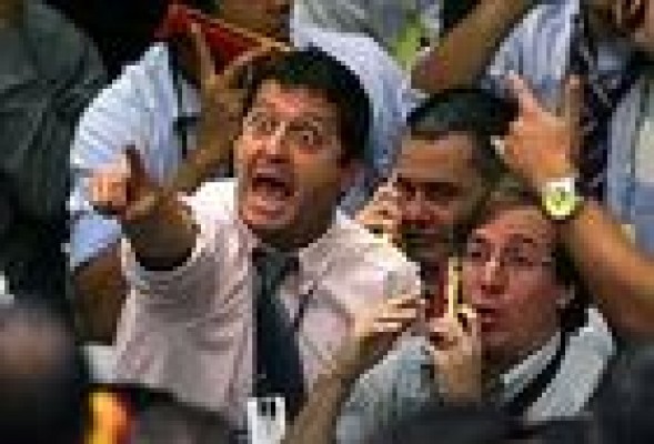 Se acentúan las pérdidas en bolsa a media sesión