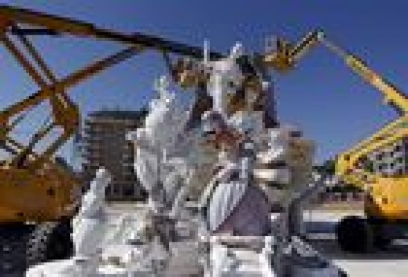 Fallas y crisis: monumentos con la mitad de presupuesto